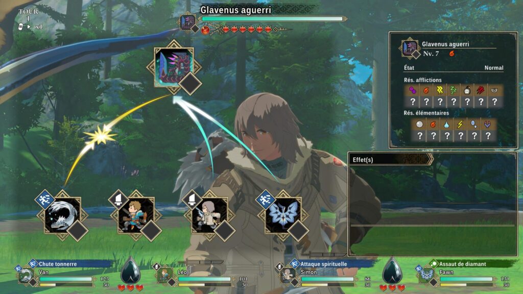 Il y a pas mal de points à prendre en compte lors des combats. // Source : Capture PS5