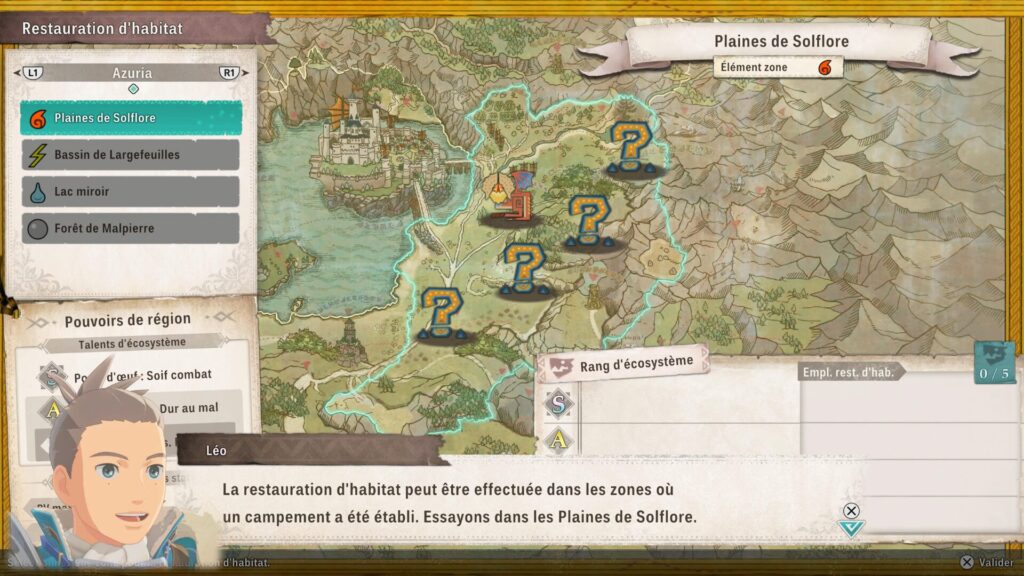 La restauration d'habitat, une mécanique sympa mais sans grandes conséquences pour qui ne pousse pas l'élevage de monstres. // Source : Capture PS5