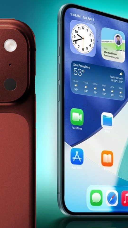 iPhone 18 Pro et iPhone Fold. // Source : Image Numerama à partir d'un montage MacRumors