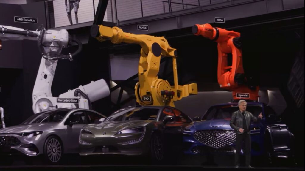 De nouveaux partenaires pour la conduite autonome de Nvidia // Source : Nvidia