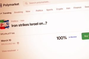 Polymarket. // Source : Numerama