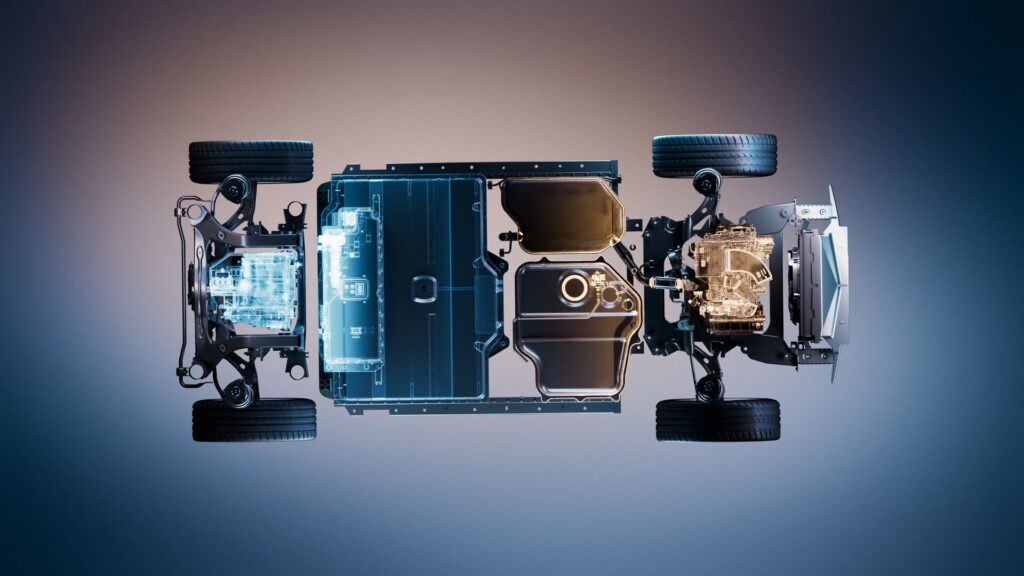 La plateforme RGEV Medium 2.0 // Source : Renault