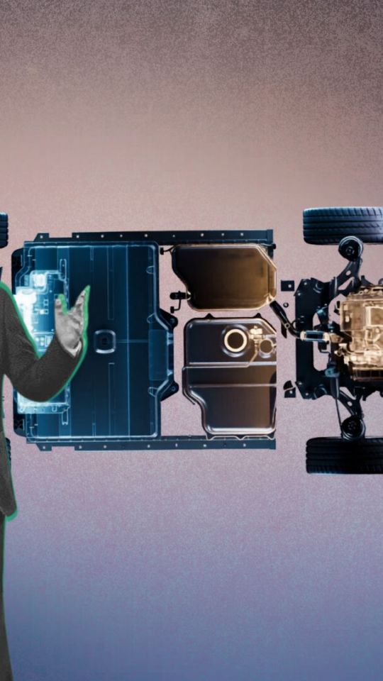 Renault vs Vokswagen sur l'EREV // Source : Montage Numerama