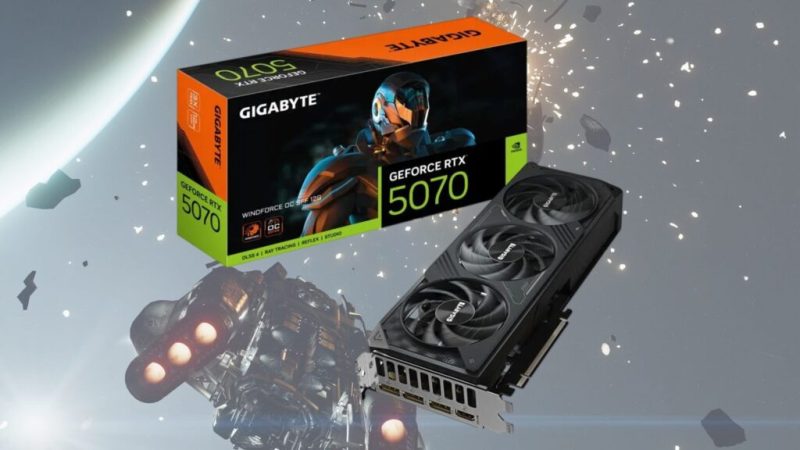 La RTX 5070 de Gigabyte revient à un prix intéressant