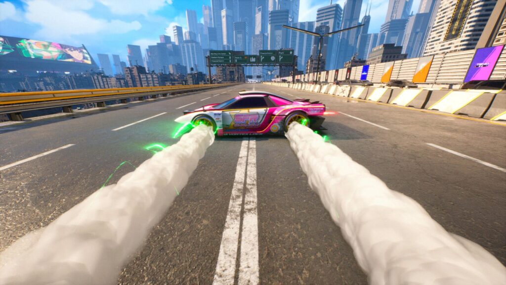 Le Akira Slide dans Screamer, forcément. // Source : Capture PS5