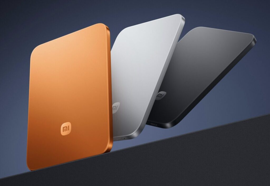 Les trois couleurs de la batterie Xiaomi.