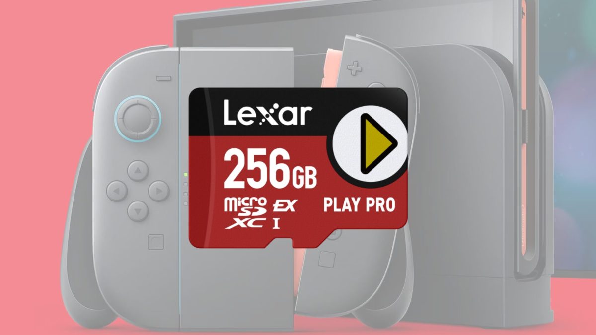 Switch 2 SD Lexar 256 Go // Source : Nintendo/Lexar