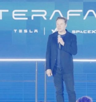 Elon Musk et le projet Terafab. // Source : SpaceX