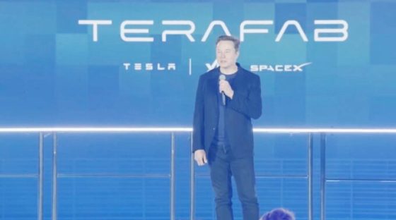 Elon Musk et le projet Terafab. // Source : SpaceX Elon Musk et le projet Terafab. // Source : SpaceX