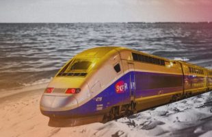 Les ventes pour les billets de train de l'été vont bientôt commencer. // Source : Montage Numerama avec Canva