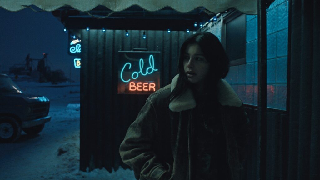 Something Very Bad Is Going to Happen. Camila Morrone as Rachel Harkin in Something Very Bad Is Going to Happen. Cr. Courtesy of Netflix © 2026