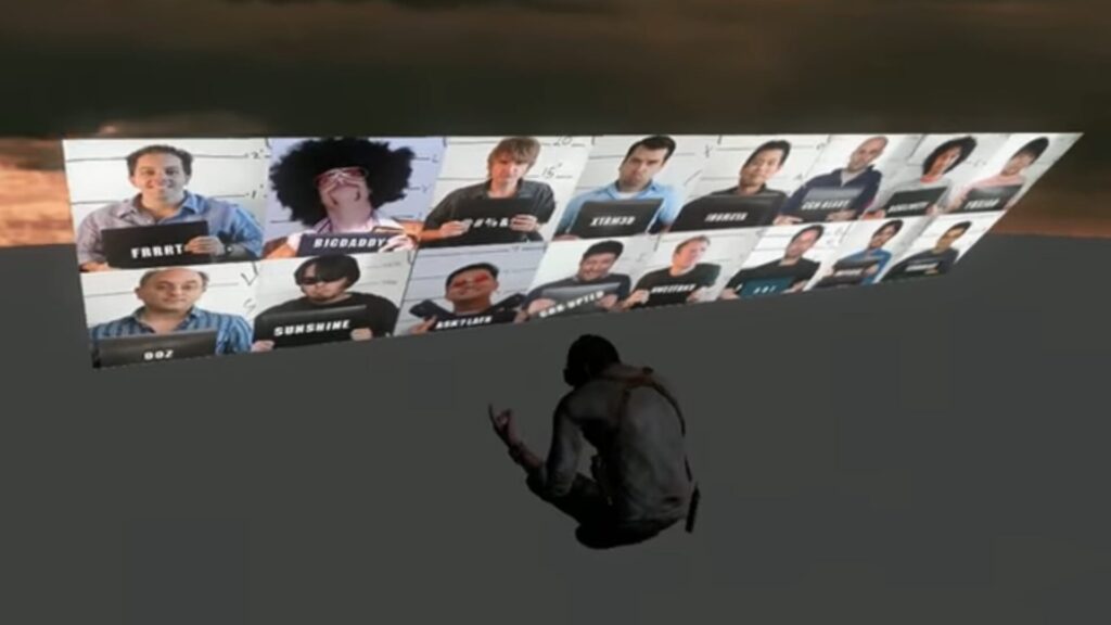 Le mugshot bien cach&eacute; d'Uncharted: Drake's Fortune // Source : YouTube - Panzerdee