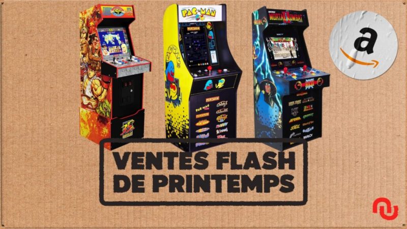 Ces trois bornes d&rsquo;arcade rétro baissent leur prix pour les Ventes Flash d&rsquo;Amazon