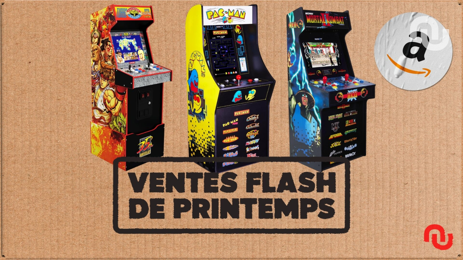 Ces trois bornes d’arcade rétro baissent leur prix pour les Ventes Flash d’Amazon