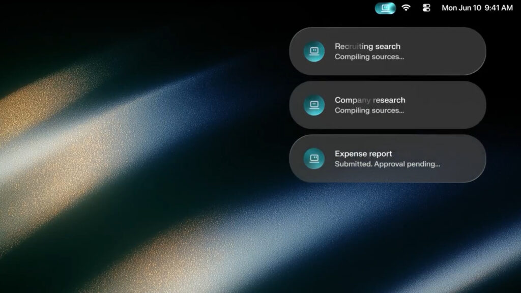 Perplexity Computer en pleine action.