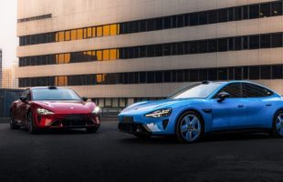 La nouvelle Xiaomi SU7. // Source : andy_cqs via Weibo