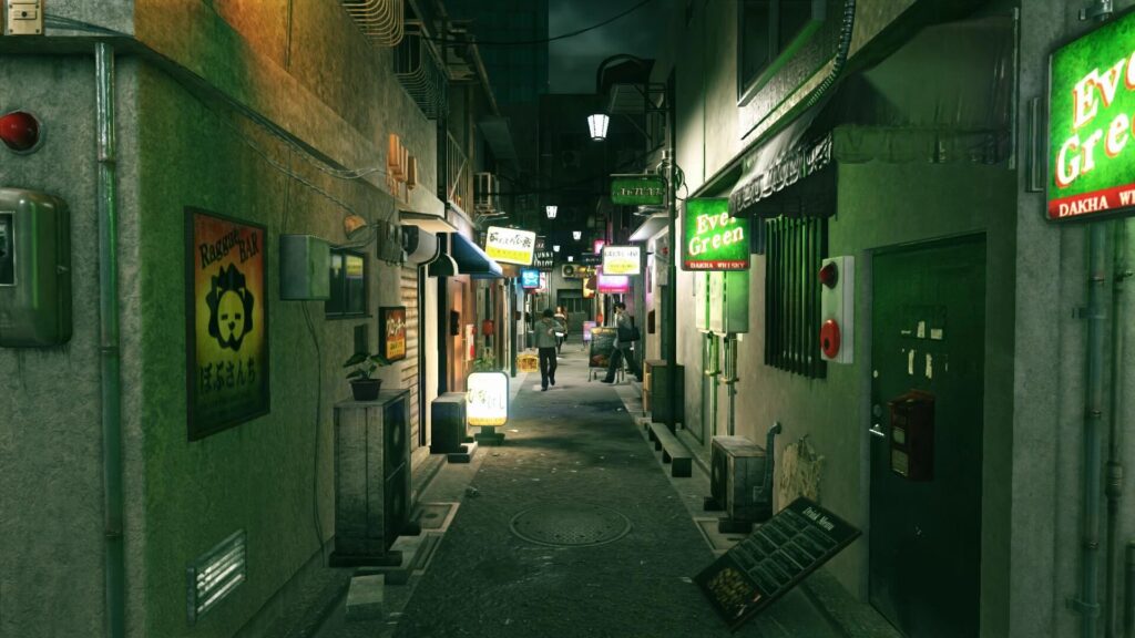 Je peux passer des heures &agrave; meperdre dans les ruelles de Yakuza 0 // Source : Sega