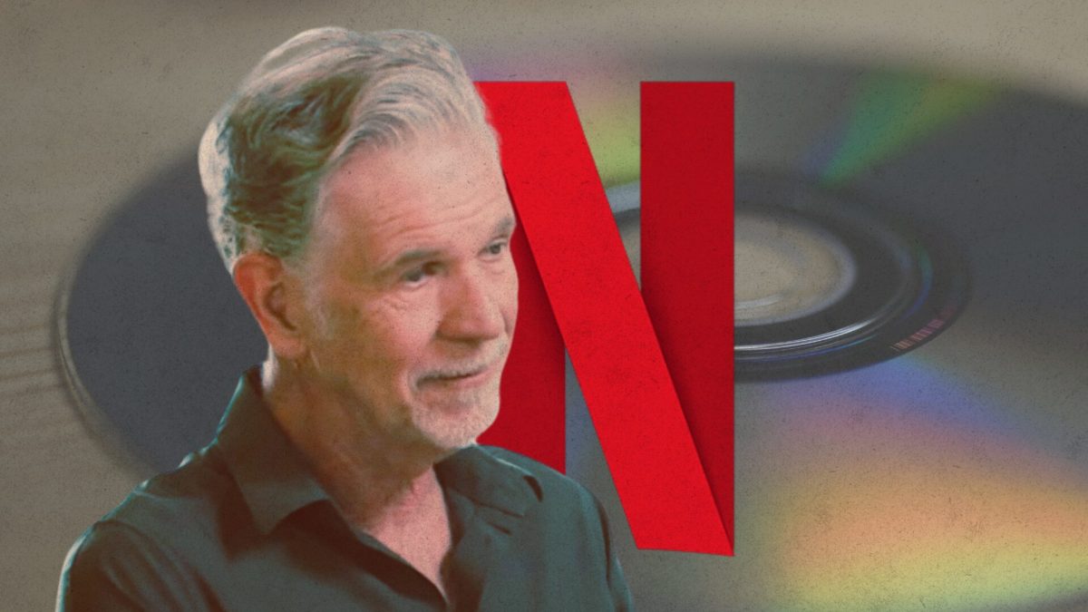 Reed Hastings quitte Netflix // Source : Numerama / Netflix / Graham Bensinger