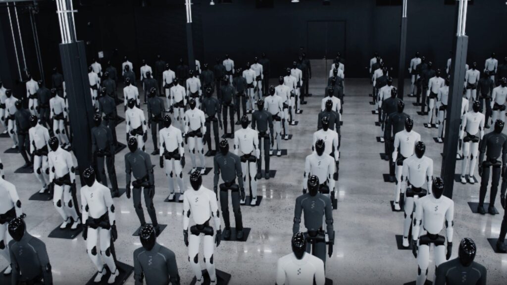 Les humano&iuml;des de Figure. // Source : FigureAI