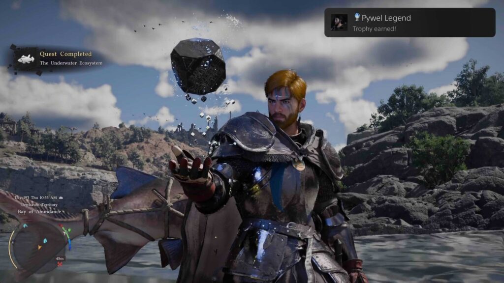 Il obtient le platine dans Crimson Desert // Source : Reddit