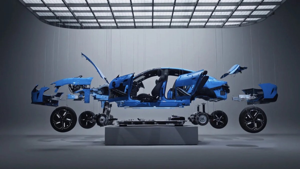 Xiaomi SU7en pièces détachées // Source : Xiaomi 