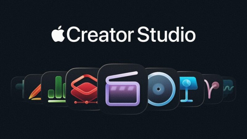 Apple Creator Studio&nbsp;: attention si vous avez souscrit à la période d&rsquo;essai, c&rsquo;est l&rsquo;heure de payer