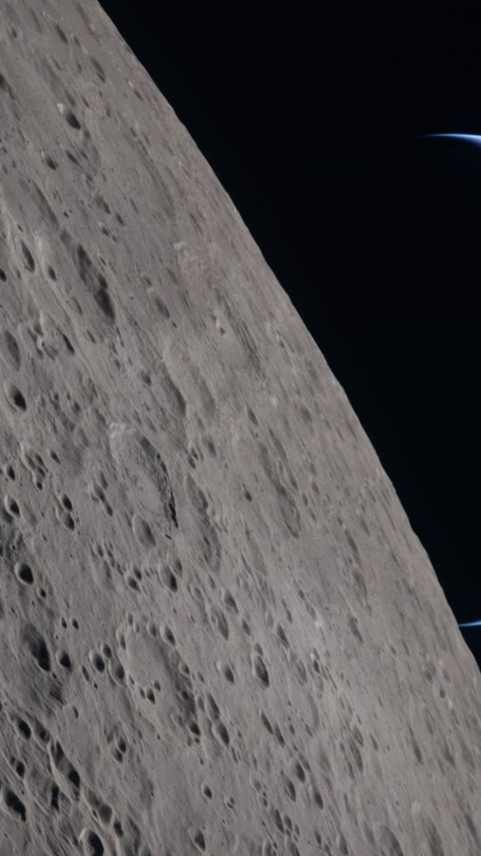 L'un des clichés de la mission Artémis II. // Source : Flickr/Nasa Johnson (image recadrée) L'un des clichés de la mission Artémis II. // Source : Flickr/Nasa Johnson (image recadrée)