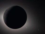 L'éclipse imagée par Artémis II. // Source : Nasa (image recadrée)