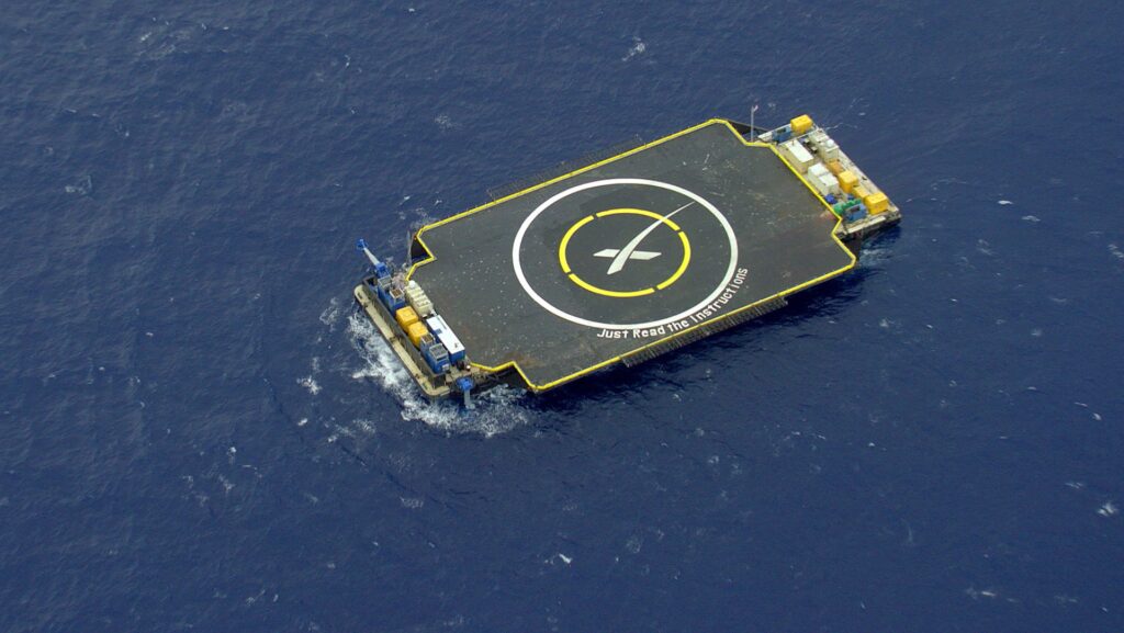 barge spacex