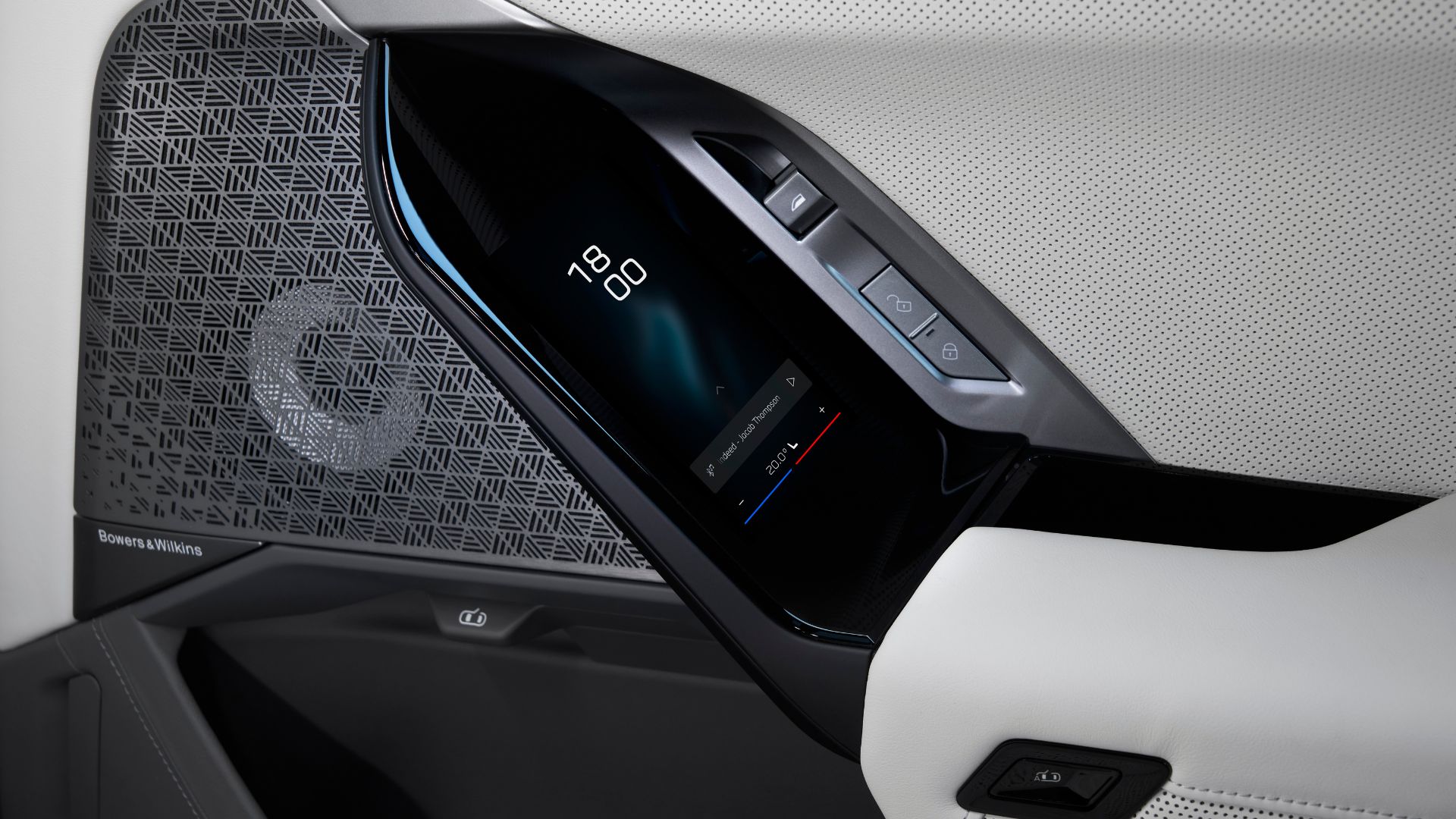 L'&eacute;cran de contr&ocirc;le pour le passager.