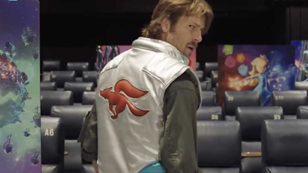 Glen Powell incarne Fox McCloud dans Super Mario Galaxy Le Film // Source : Nintendo