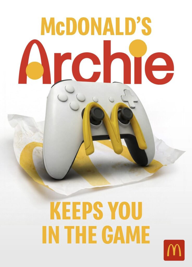 McDonald's Archie // Source : McDonald's (via IGN)