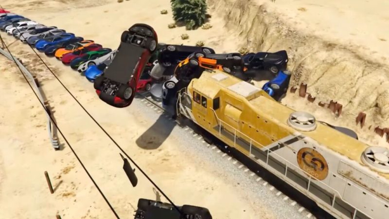 Pourquoi le train dans GTA V fascine les joueurs (et pourquoi ils ne réussiront jamais à l&rsquo;arrêter)
