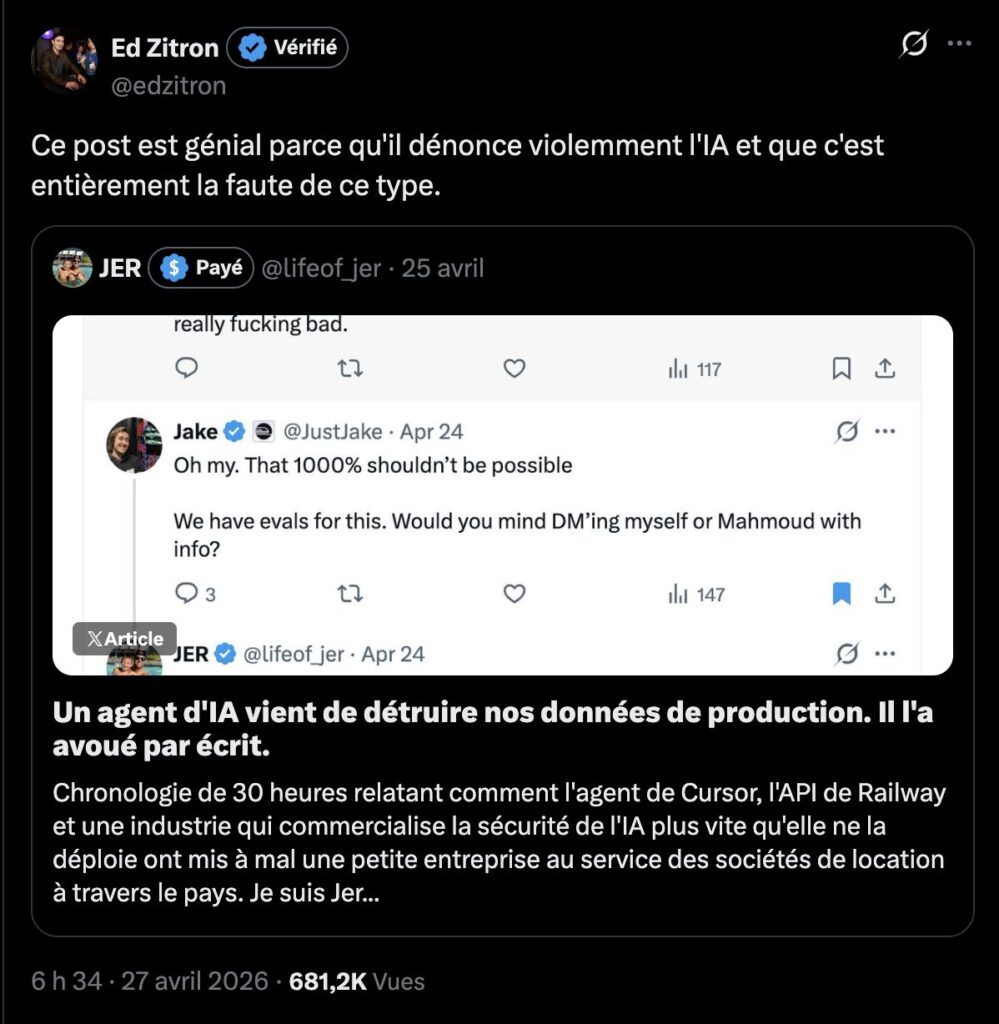 Source : X @edzitron