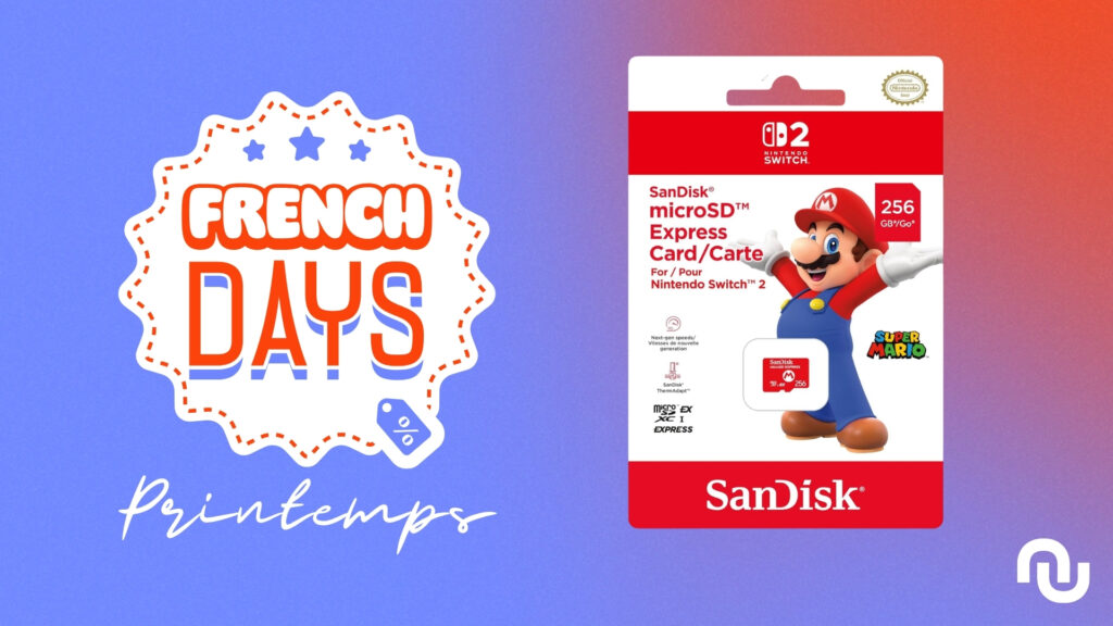 Carte micro SD express 256 Go SanDisk (Switch 2)
