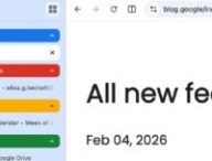 Google Chrome onglets verticaux. // Source : Google