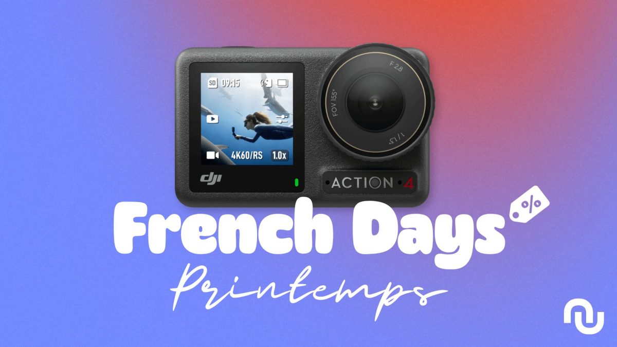 DJI Osmo Action 4 Essentiel // Source : Numerama