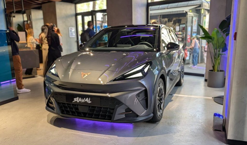Reveal de la Cupra Raval // Source : Raphaelle Baut pour Numerama Reveal de la Cupra Raval // Source : Raphaelle Baut pour Numerama
