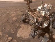 Selfie de Curiosity obtenu après le forage des roches Mary Anning.  // Source : NASA/JPL-Caltech/MSSS