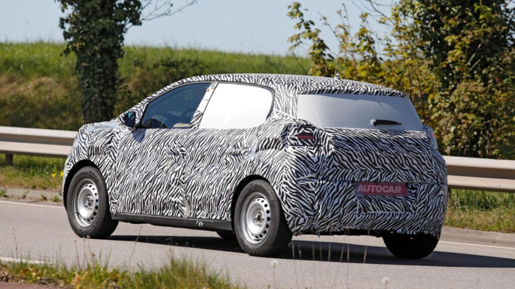 La future citadine &eacute;lectrique de Dacia. // Source : Autocar