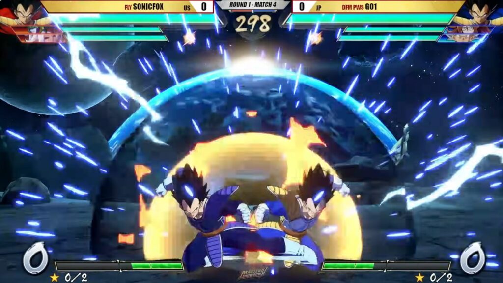 Le combats entre les deux Vegeta. // Source : SonicFox