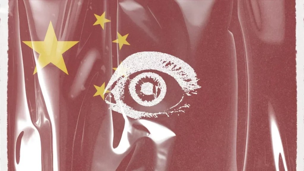 Les autorit&eacute;s am&eacute;ricaines accusent r&eacute;guli&egrave;rement des entreprises chinoises de la tech de servir de sous-traitant pour le compte de l'espionnage &eacute;tatique // Source : montage Numerama