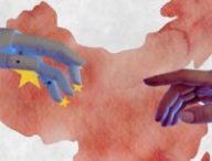 éducation homme-machine Chine // Source : montage Numerama