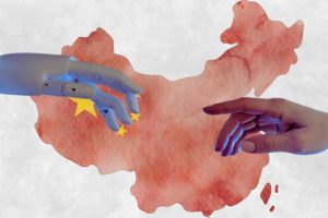 éducation homme-machine Chine // Source : montage Numerama éducation homme-machine Chine // Source : montage Numerama