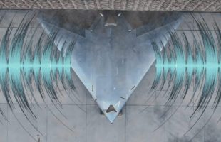 chine drone micro ondes // Source : montage Numerama