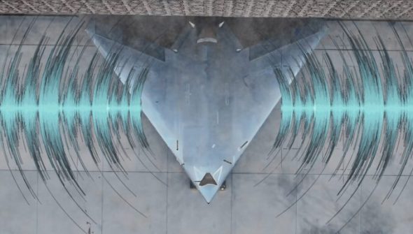 chine drone micro ondes // Source : montage Numerama