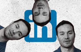 CEO agent IA LinkedIn // Source : montage Numerama