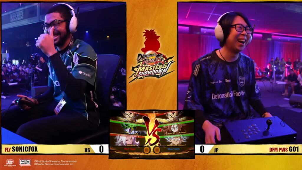 Dominique &laquo; SonicFox &raquo; McLean et Goichi &laquo; GO1 &raquo; Kishida // Source : YouTube/SonicFox