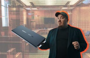 Le patron de la batterie solide Donut lab // Source : Montage Numerama