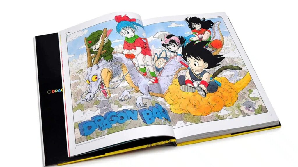 Dragon Ball Le super art book // Source : Gl&eacute;nat